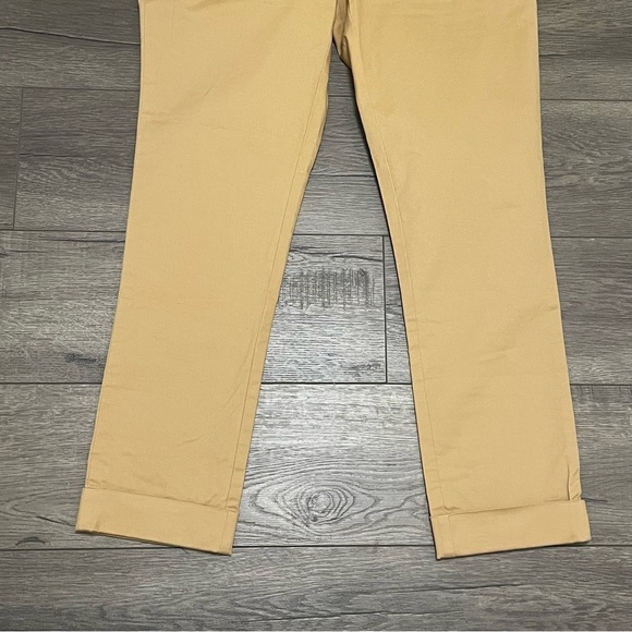 Wildfang The Essential Trouser In Camel Sz 0 NWT $118 - Picture 4 of 11